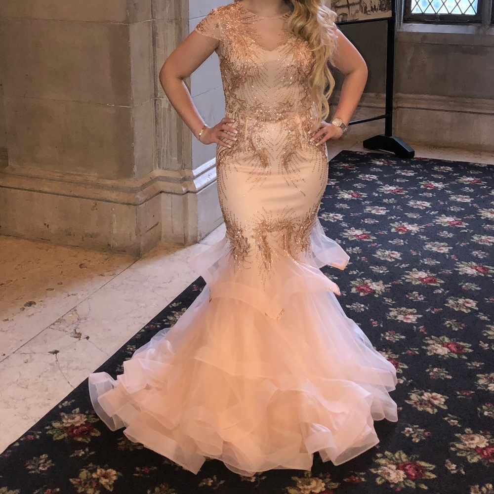 Jovani mermaid gown